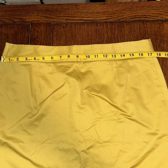 J. Crew Factory Yellow Skirt - Picture 4 of 5